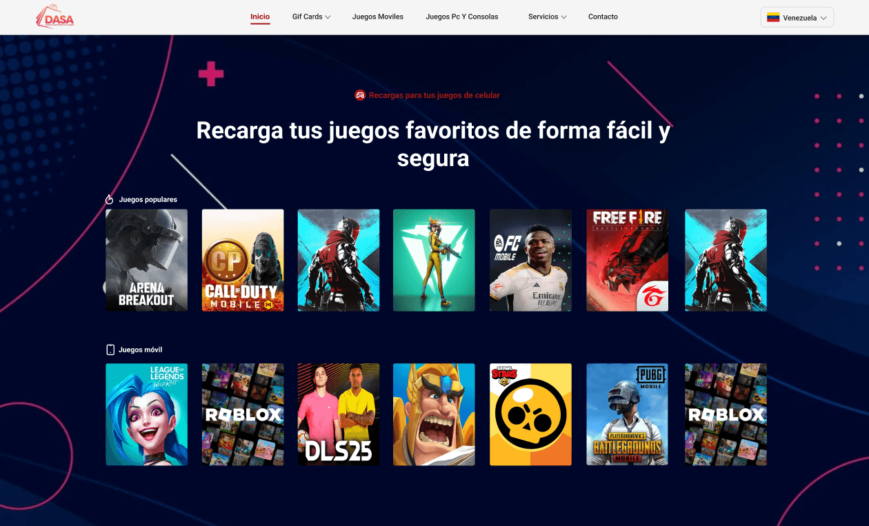 imagen de Dasainv - desarrollo web profesional numero 0